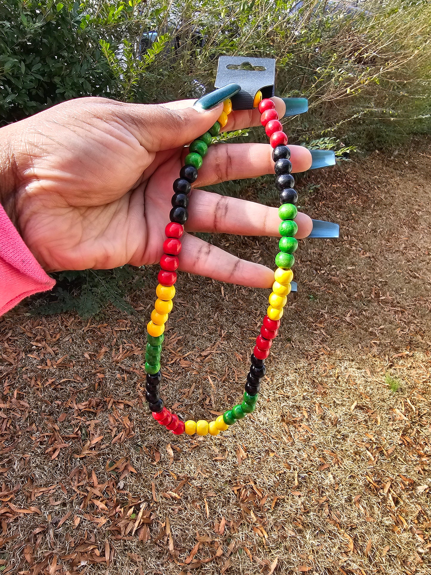 Wood Bead Necklaces