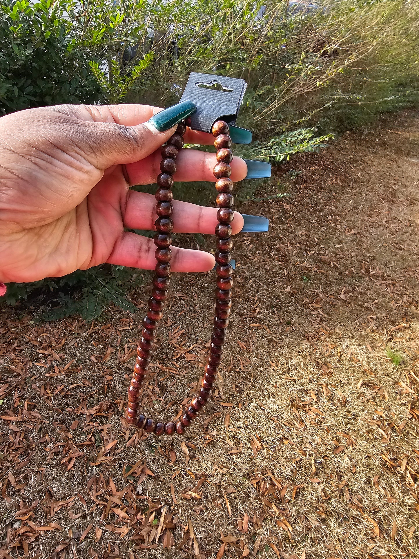 Wood Bead Necklaces