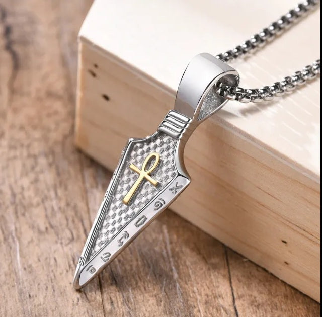 Spear Ankh Necklace