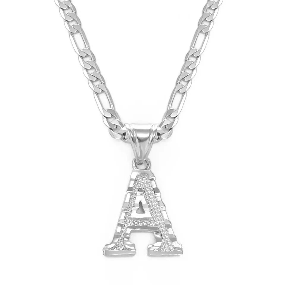 Silver Initial Necklaces (Pre Order)