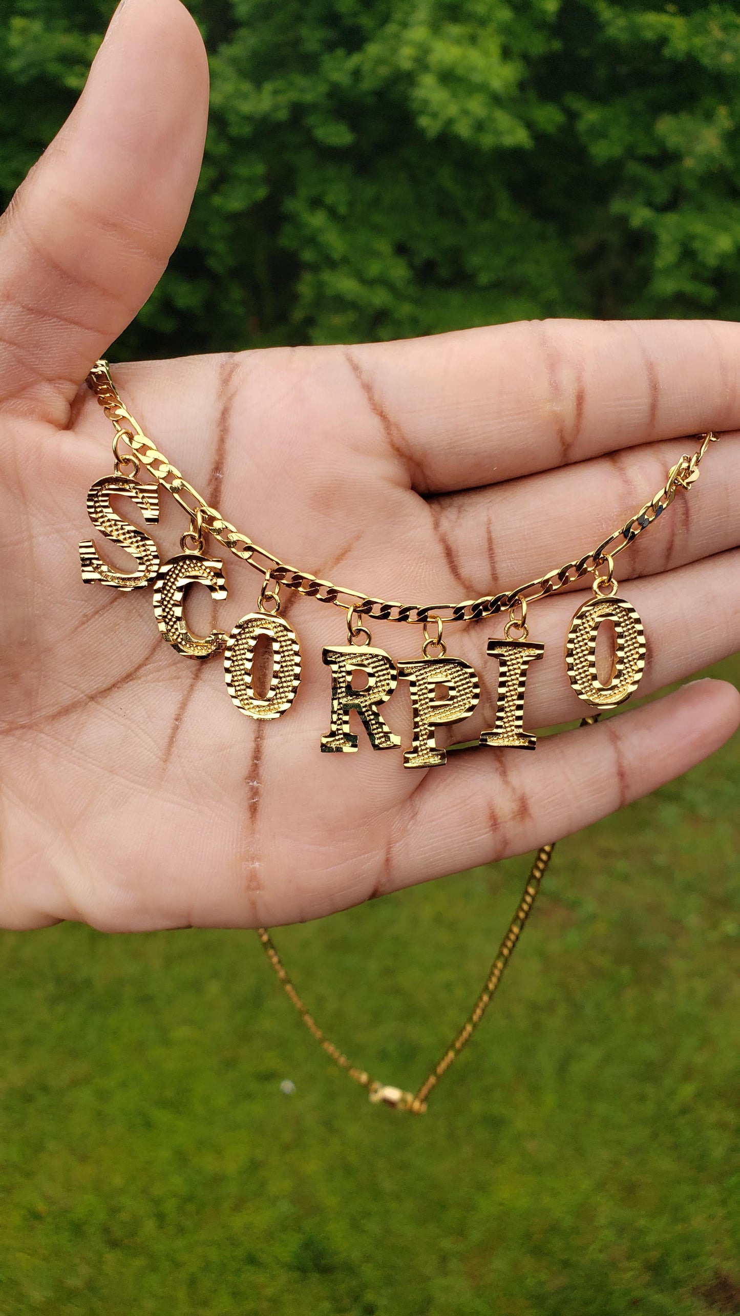 Gold Zodiac Necklaces