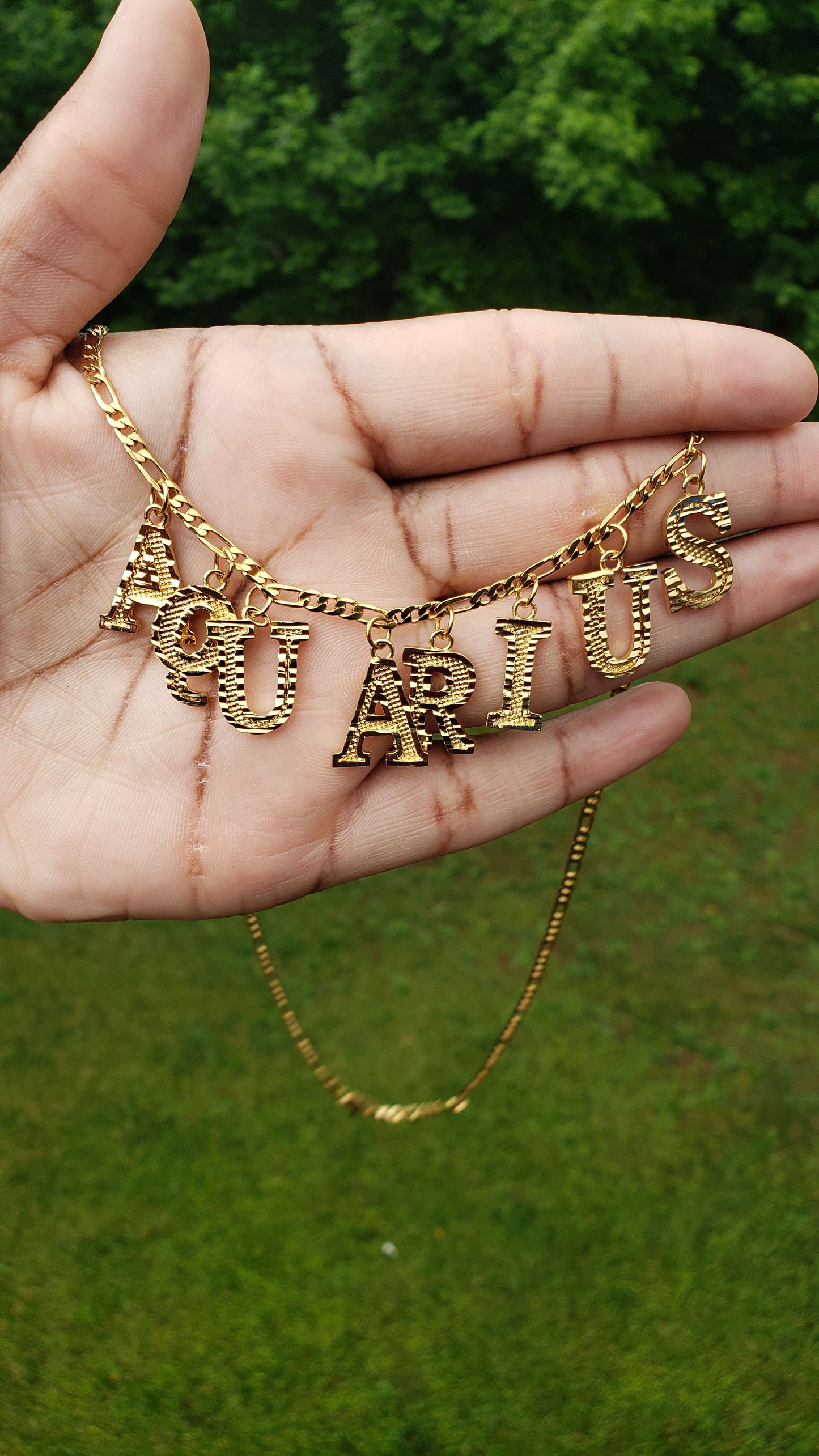 Gold Zodiac Necklaces