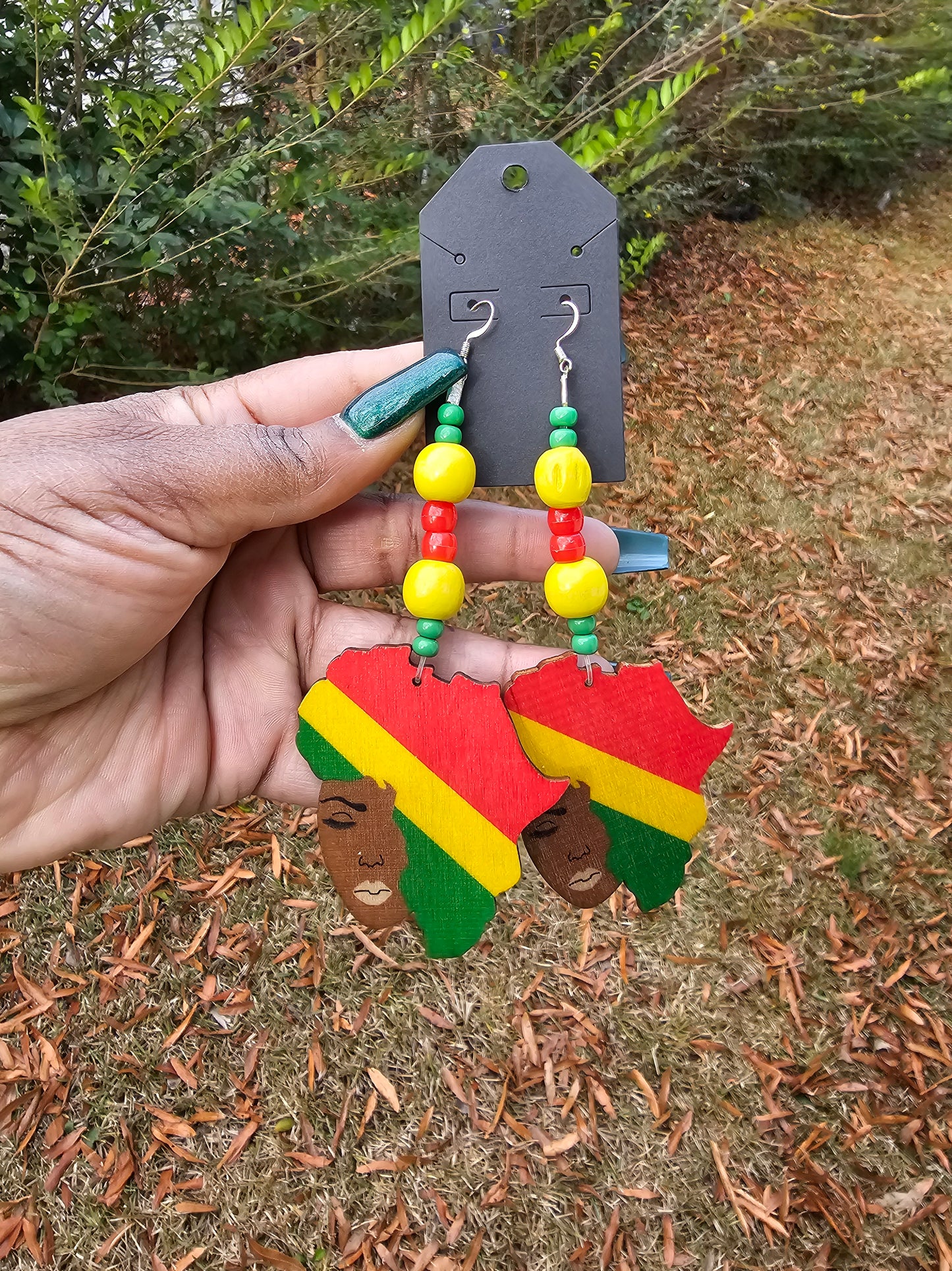 Rasta Diva Earrings