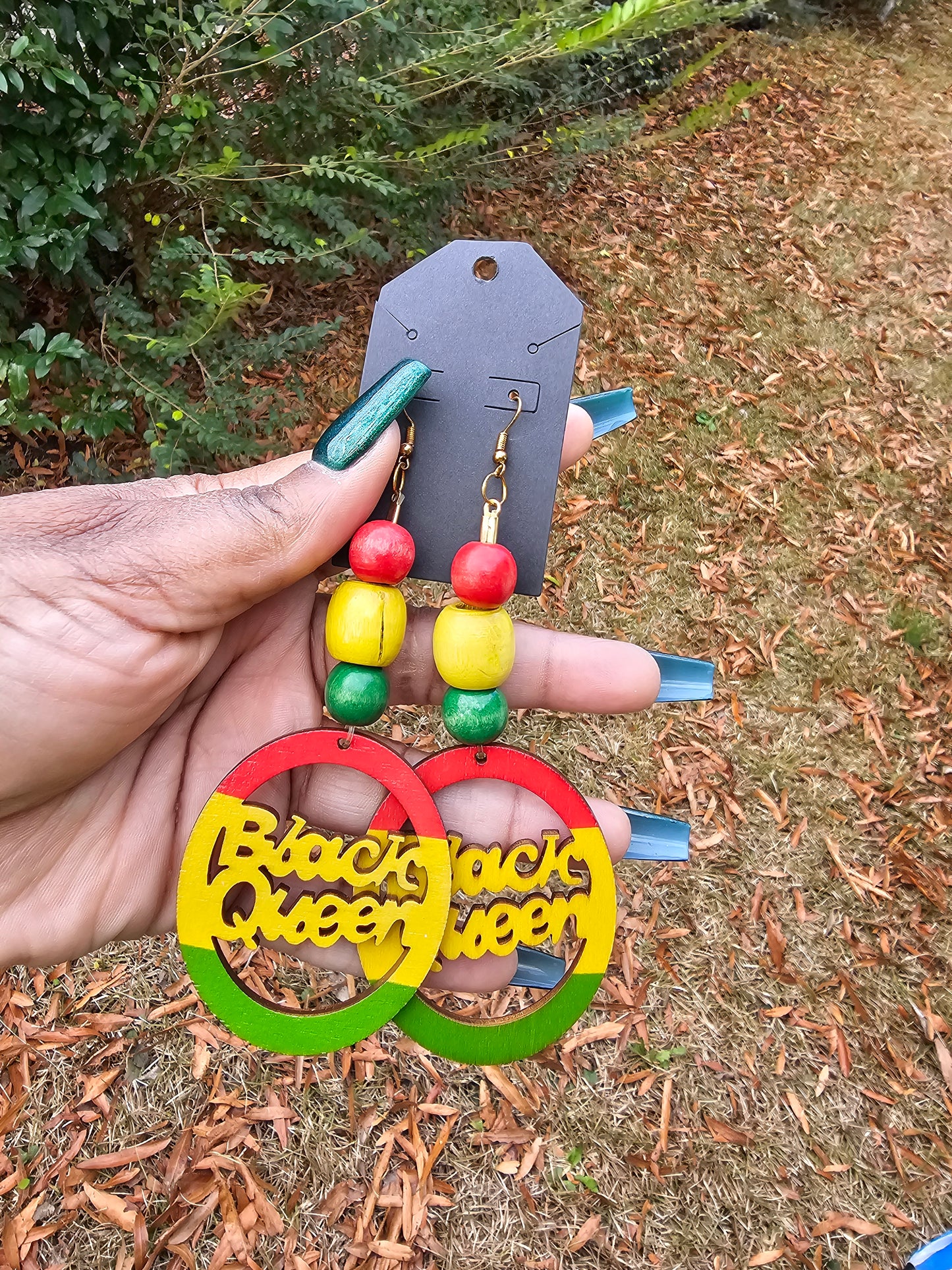 Rasta Queen Earrings