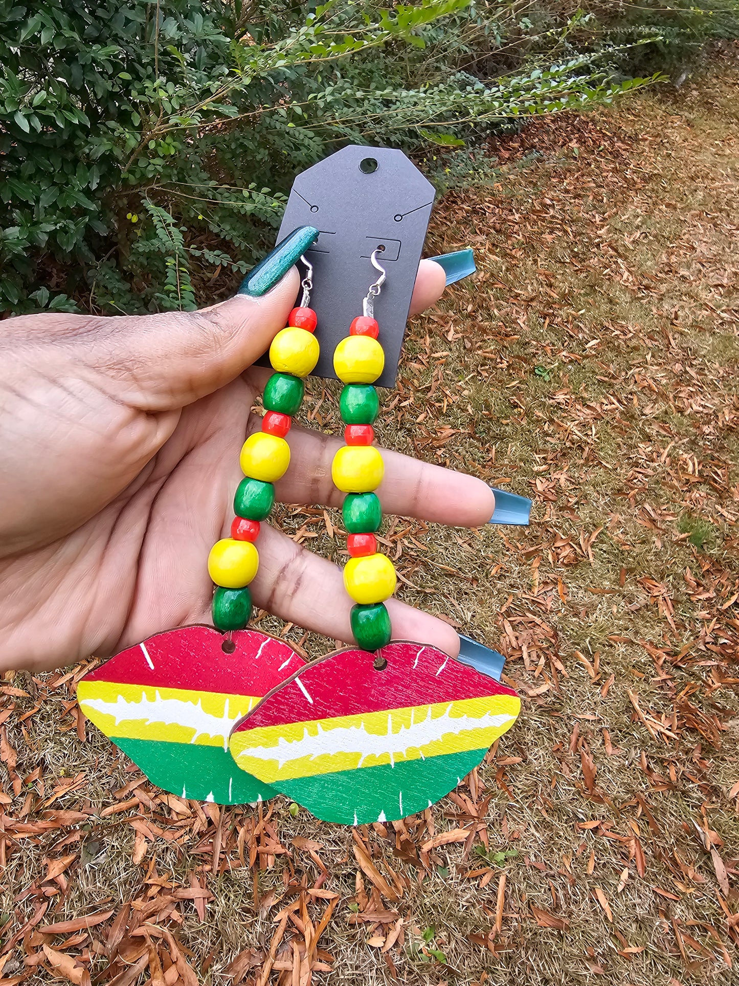 Rasta Kiss Earrings