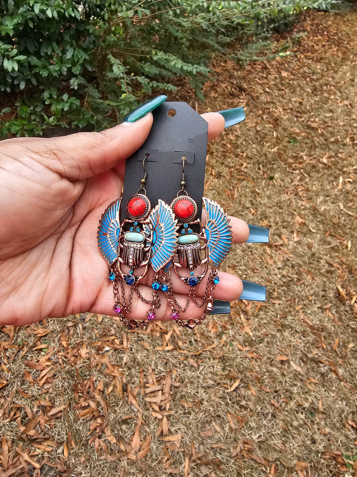 Scarab Earrings