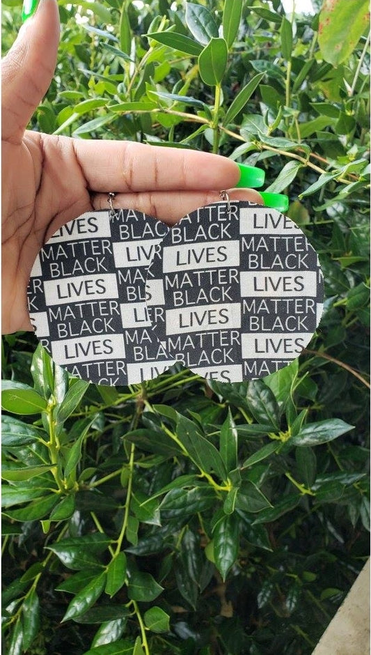 Black Lives Matter Earrings