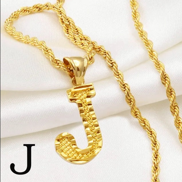 Gold Initial Necklaces (Pre Order)