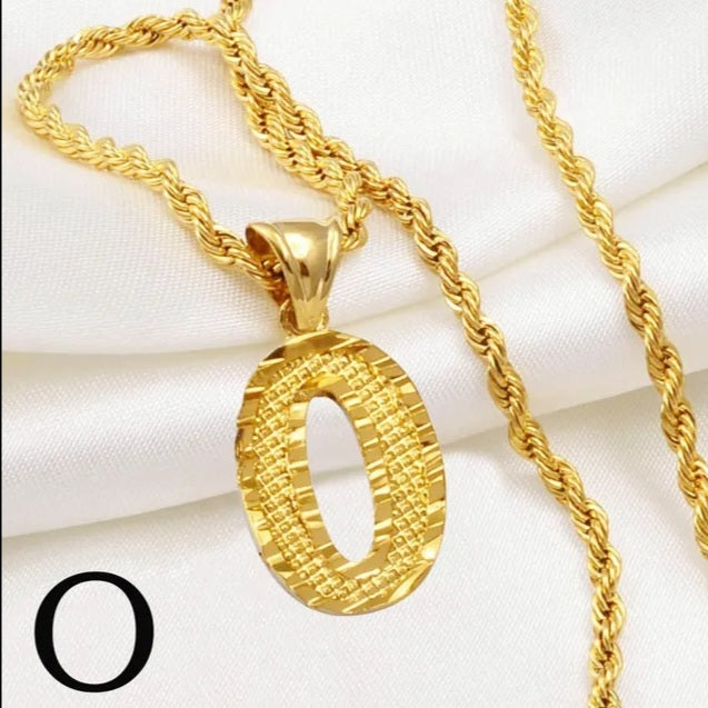 Gold Initial Necklaces (Pre Order)