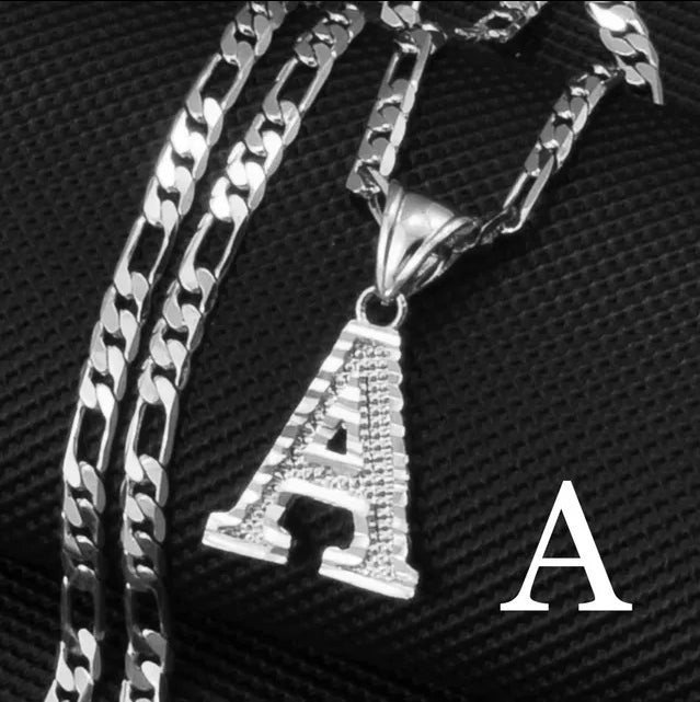 Silver Initial Necklaces (Pre Order)