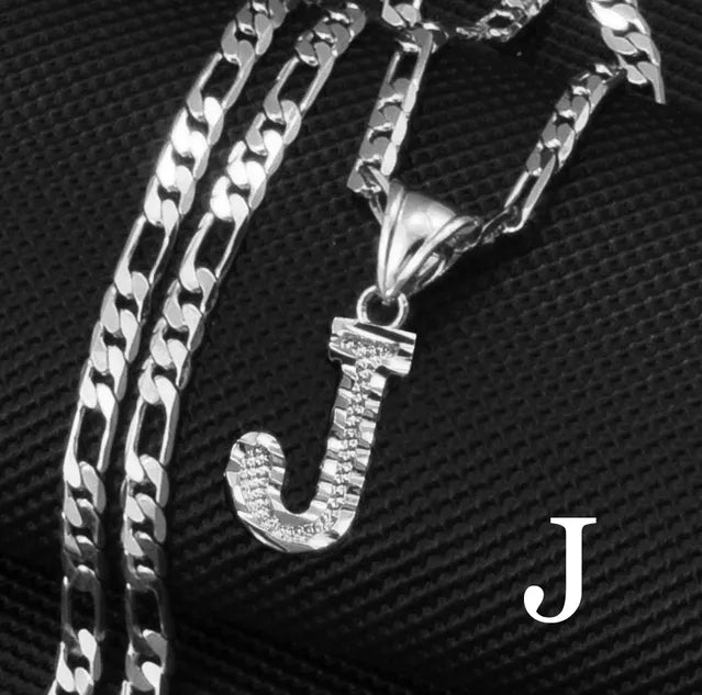 Silver Initial Necklaces (Pre Order)