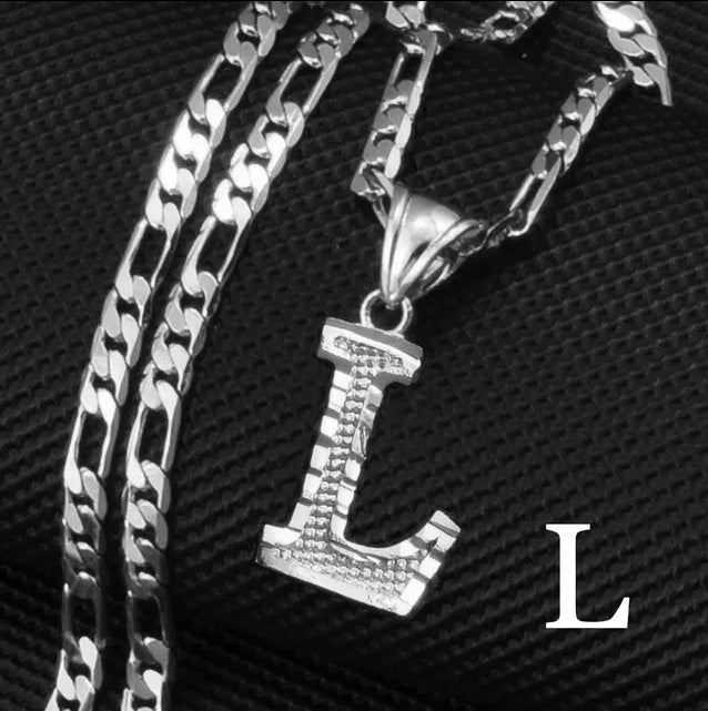 Silver Initial Necklaces (Pre Order)