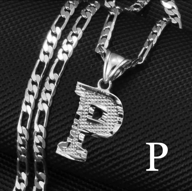 Silver Initial Necklaces (Pre Order)